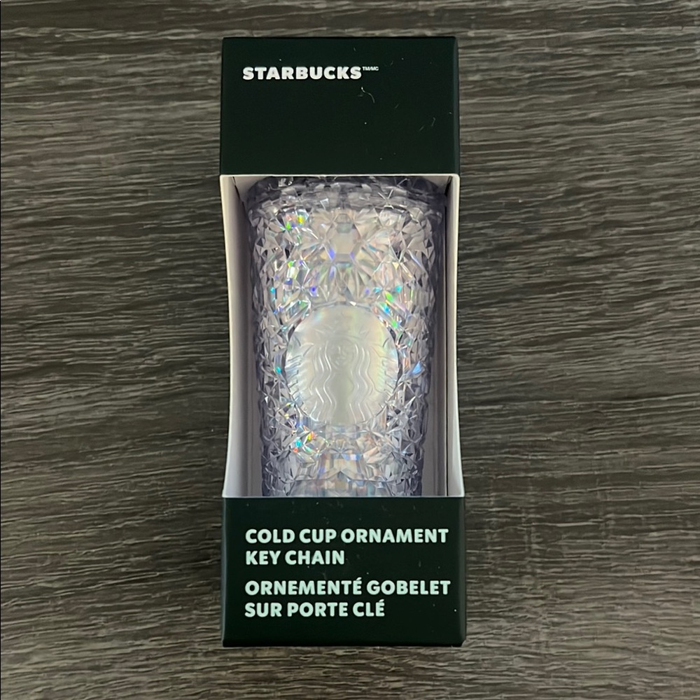 Starbucks Cold Cup Ornament Key Chain